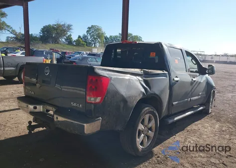 2007 Nissan Titan Le from USA, damaged, VIN 1N6BA07B87N210773